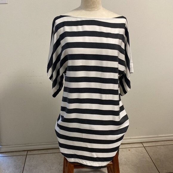 Zara Basic Stripped Dress Size Small - Picture 10 of 11